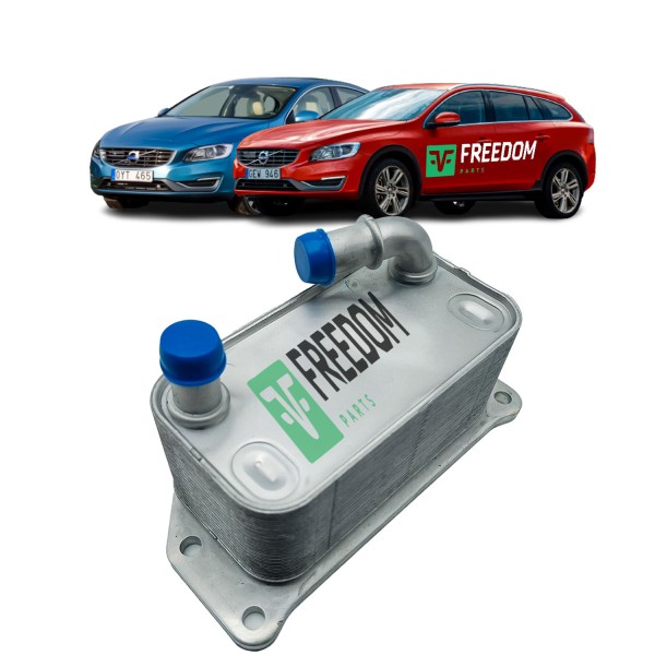 Encontraproduto.com.br - Radiador de oleo motor volvo c30 c70 s40 s60 s80 v40 v50 v60 v70 xc60 xc70 2.0 2.4 2006 a 2016