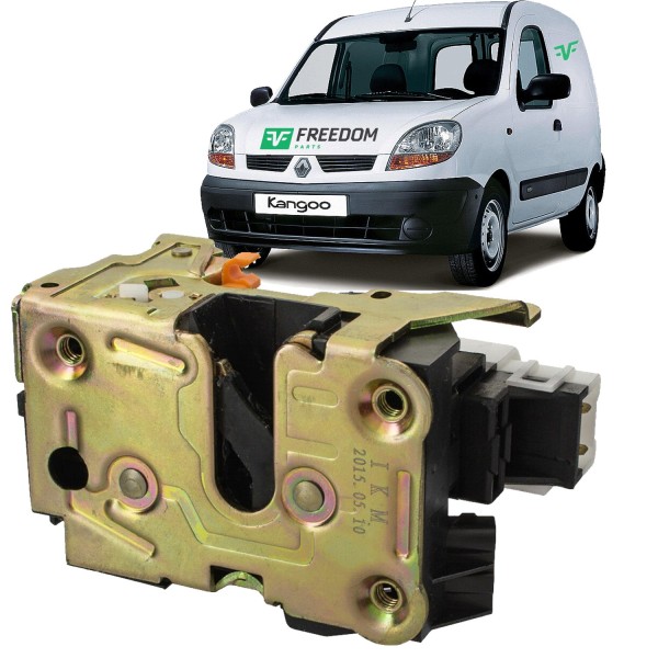 Fechadura da porta dianteira esquerda renault kangoo 2000 a 2016 - elétrica