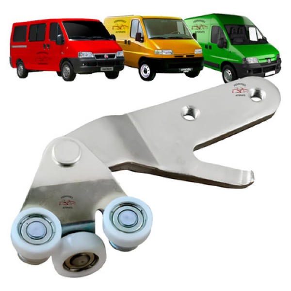 Guia porta de correr fiat peugeot citroen ducato boxer jumper 2.3 2.8 2003 a 2016 inferior