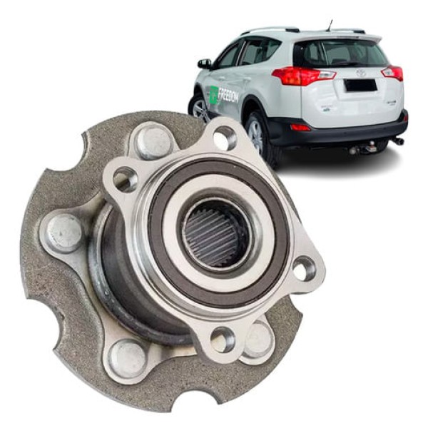 CUBO DE RODA TRASEIRO TOYOTA RAV4 4X4 2.0 2.4 2006 A 2018 C/ABS