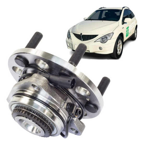 CUBO DE RODA DIANTEIRO SSANGYONG ACTYON KYRON REXTON 2002 A 2015 C/ABS
