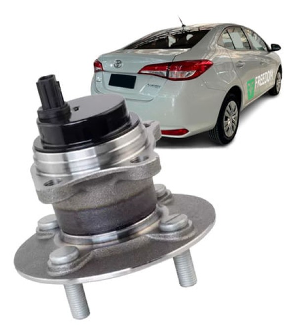 CUBO DE RODA TRASEIRO TOYOTA YARIS 2018 A 2021 C/ABS