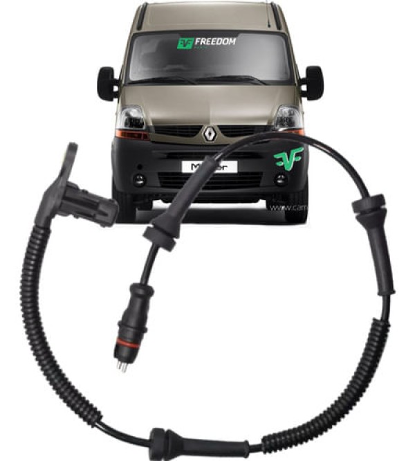 SENSOR DE FREIO ABS RENAULT MASTER 2002 ATÉ 2013 DIANTEIRO ESQUERDO / DIREITO