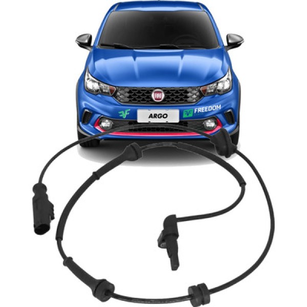 SENSOR DE FREIO ABS FIAT ARGO BRAVO CRONOS MOBI PALIO 2011 A 2023 DIANTEIRO DIREITO / ESQUERDO