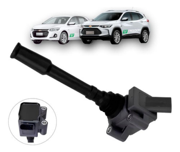 BOBINA DE IGNIÇÃO GM ONIX 1.0 TRACKER 1.0 1.2 12V 2020 A 2023