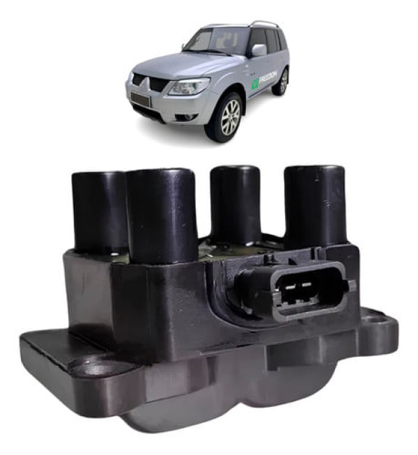BOBINA DE IGNIÇÃO MITSUBISHI L200 TRITON 2.4 PAJERO TR4 2.0 16V 4X4 2008 A 2017