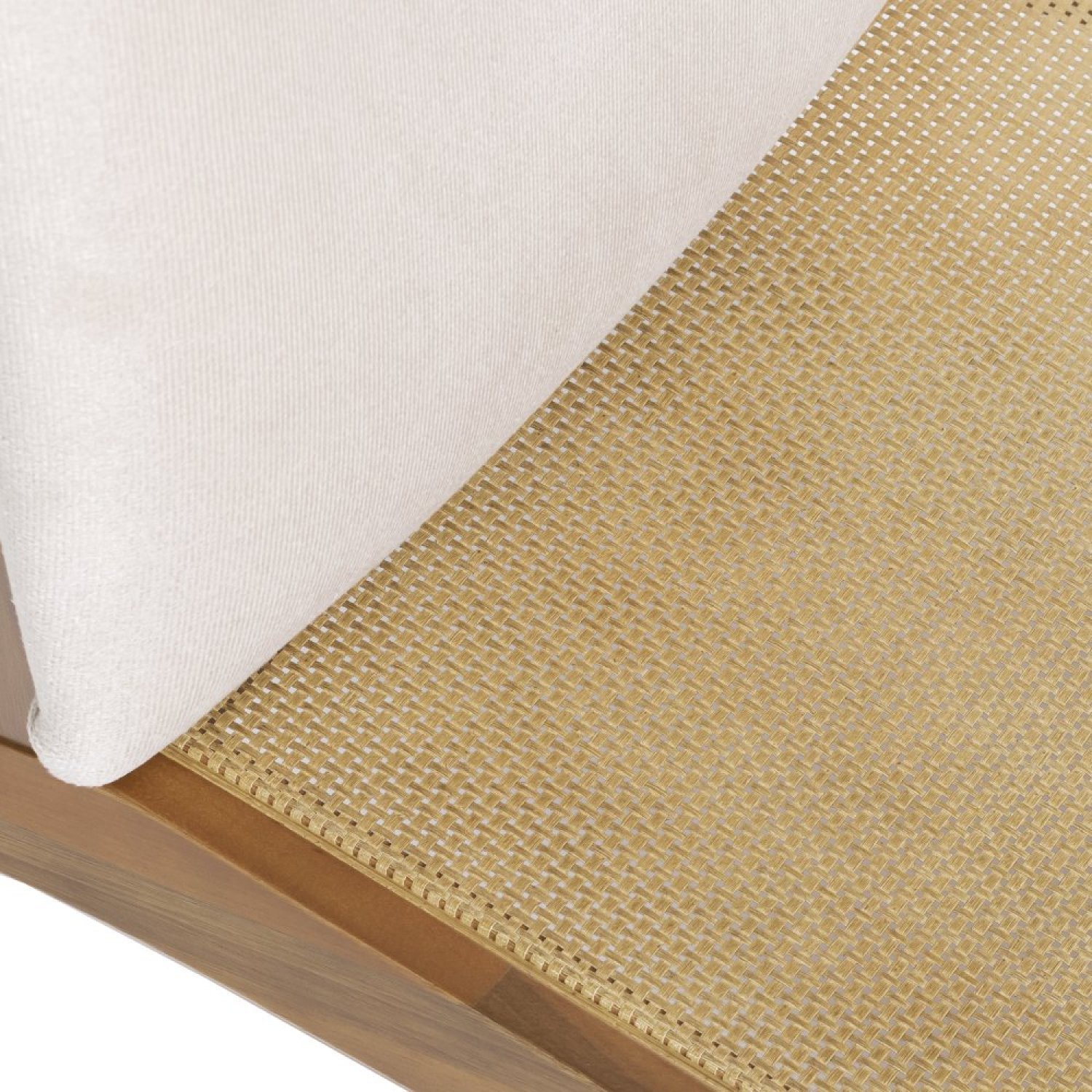Encontraproduto.com.br - Banqueta Alta com Encosto Iris em Eucalipto - Castanho Claro