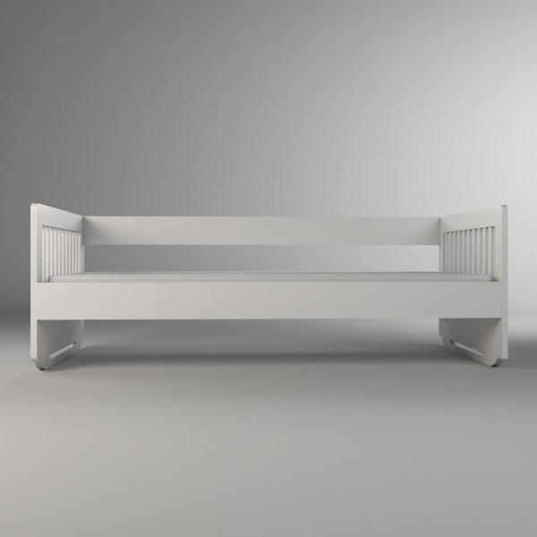 Encontraproduto.com.br - Cama Sofá  Infantil Neo Timber Branco