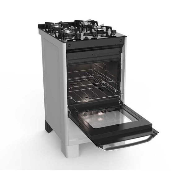 Encontraproduto.com.br - Fogão Mesa De Vidro 4 Queimadores Best Cook Suggar Branco