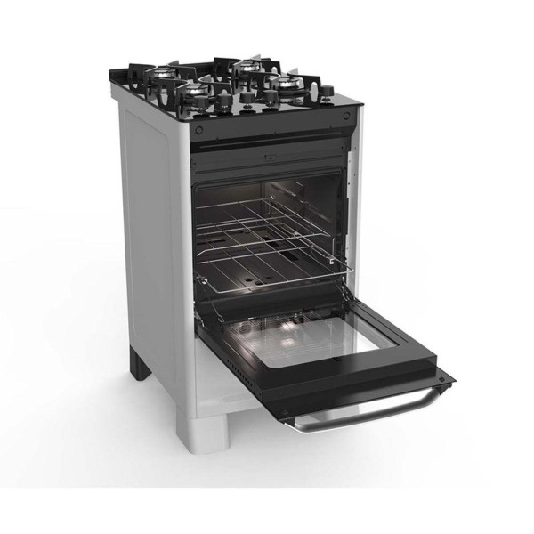 Encontraproduto.com.br - Fogão Mesa De Vidro 4 Queimadores Best Cook Suggar Branco