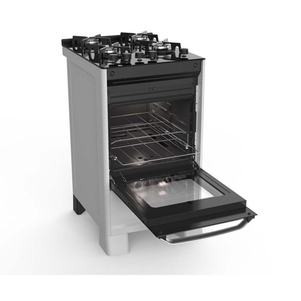 Encontraproduto.com.br - Fogão Mesa De Vidro 4 Queimadores Best Cook Suggar Branco