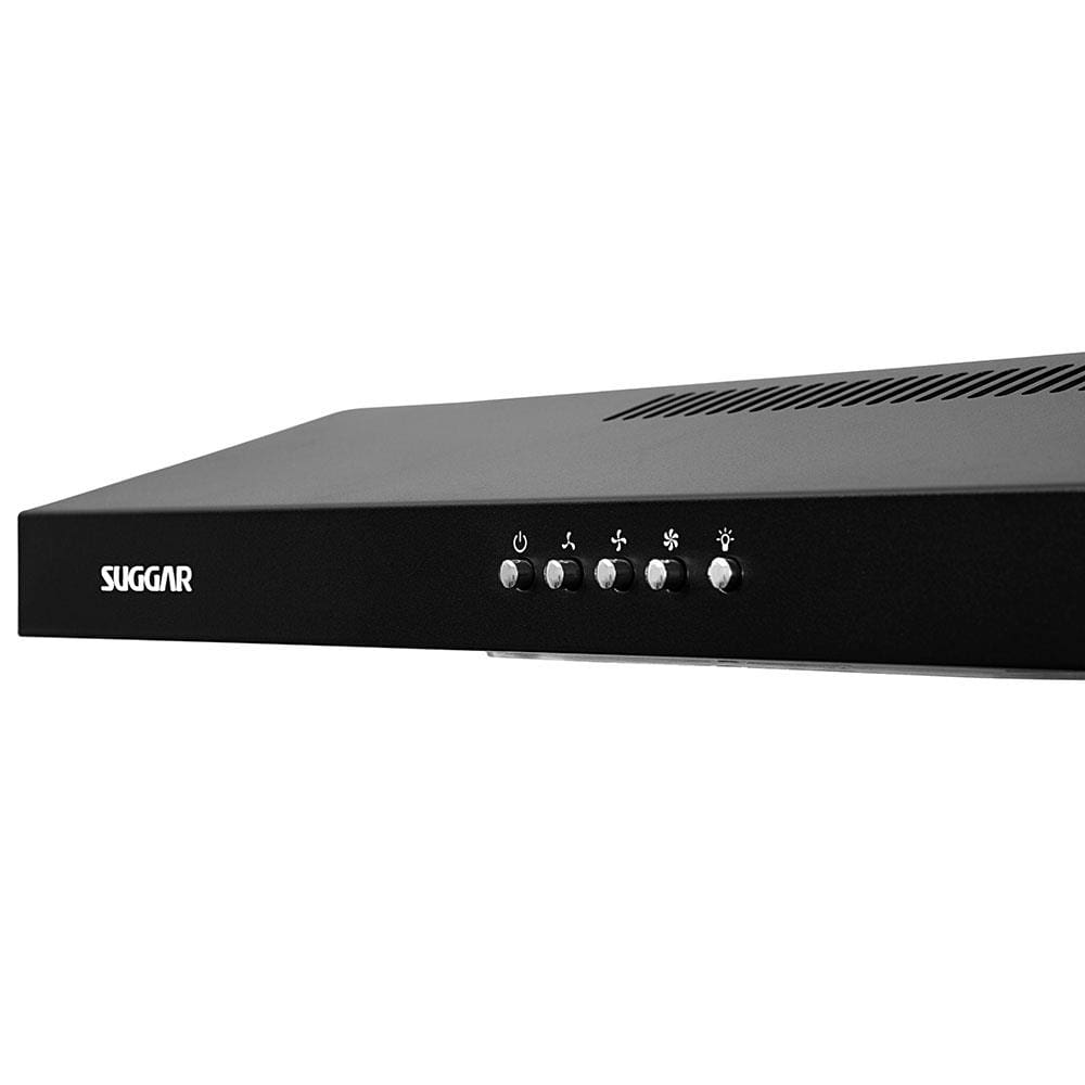 Encontraproduto.com.br - Depurador de ar Suggar Slim 60cm com Dupla Função e 3 Velocidades Preto
