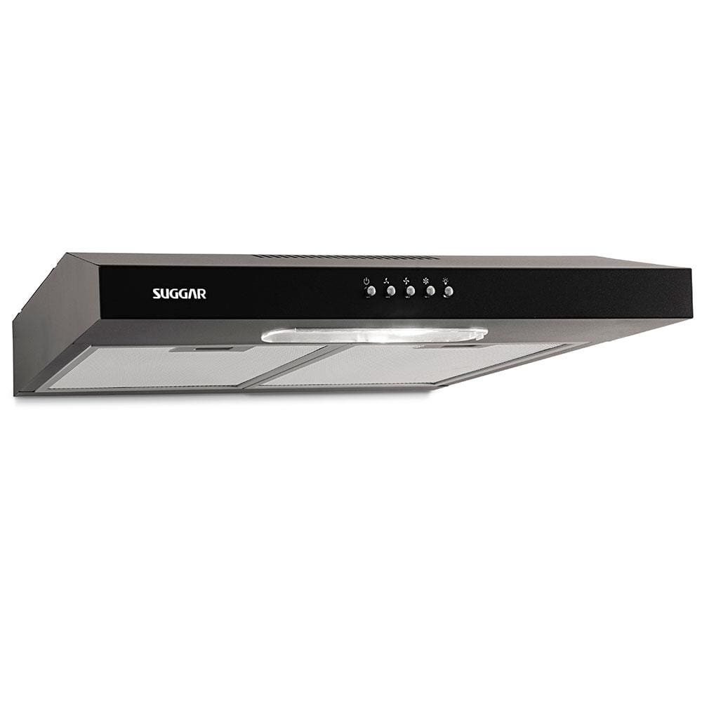 Encontraproduto.com.br - Depurador de ar Suggar Slim 60cm com Dupla Função e 3 Velocidades Preto