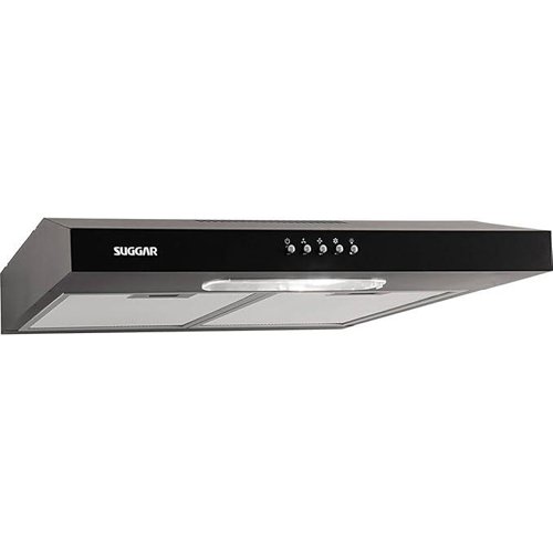 Encontraproduto.com.br - Depurador de ar Suggar Slim 60cm com Dupla Função e 3 Velocidades Preto