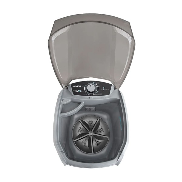 Encontraproduto.com.br - Lavadora Lavamax Eco 15kg Prata Suggar 220V