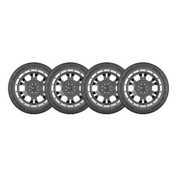 Pneu Goodyear Wrangler Territory HT 205/60 Aro 16 para Pick-ups e SUVs - Preto