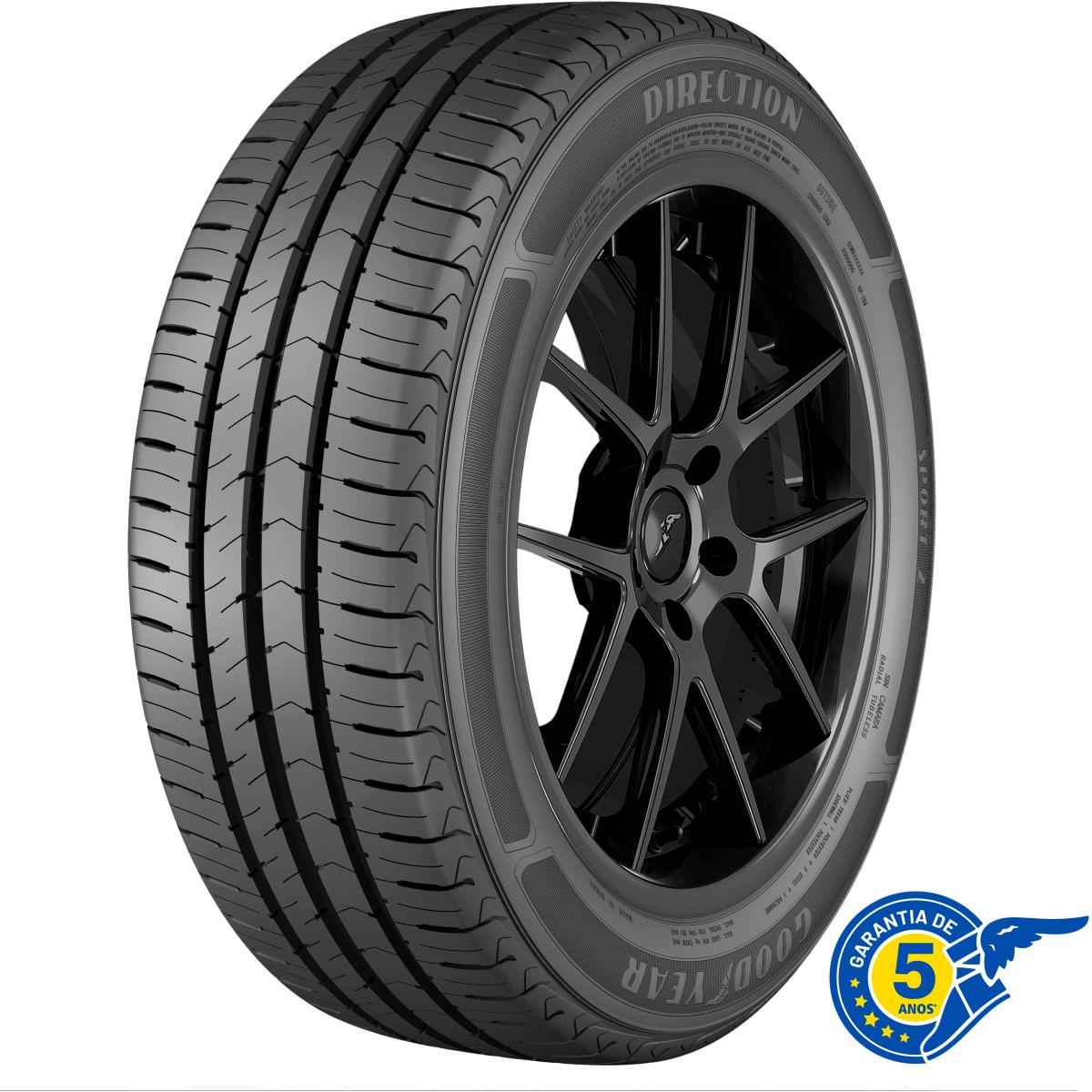 Encontraproduto.com.br - Pneu Goodyear Direction Sport 2 Aro 16 205/55r16 91v Índice De Velocidade V
