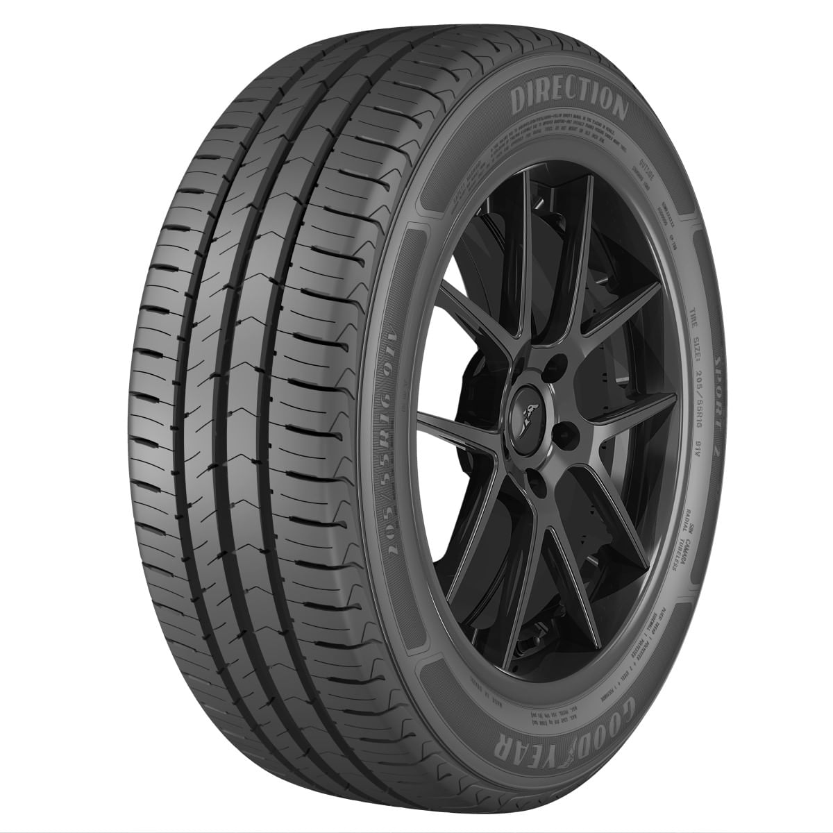 Encontraproduto.com.br - Pneu Goodyear Direction Sport 2 Aro 16 205/55r16 91v Índice De Velocidade V