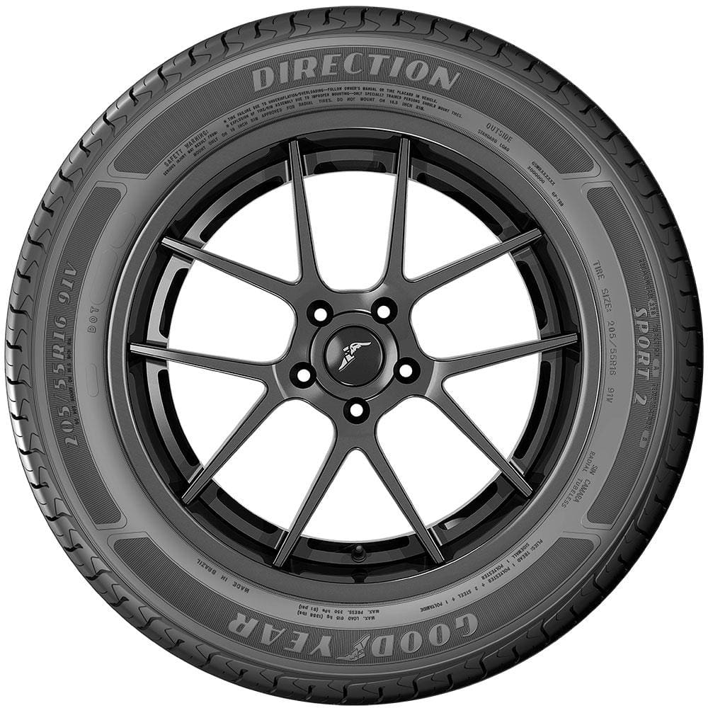 Encontraproduto.com.br - Pneu Goodyear Direction Sport 2 Aro 15 195/55R15 85H