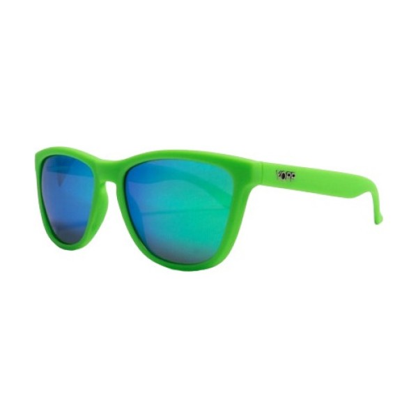 Encontraproduto.com.br - Óculos de Sol Yopp Running - Verde com Lente Verde Espelhada