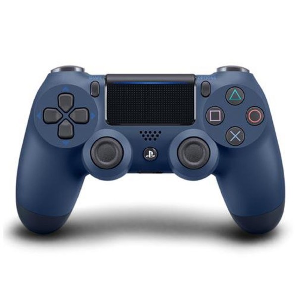 Encontraproduto.com.br - Controle Sem Fio Sony Dualshock 4 Midnight Blue Para Playstation 4