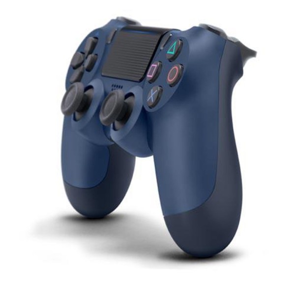 Encontraproduto.com.br - Controle Sem Fio Sony Dualshock 4 Midnight Blue Para Playstation 4