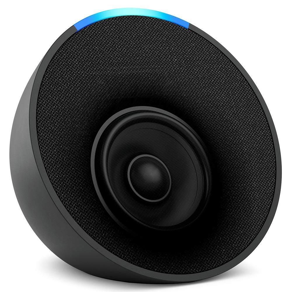 Encontraproduto.com.br - Smart Speaker Bluetooth Amazon Echo Pop Com Alexa Preto - Echopop
