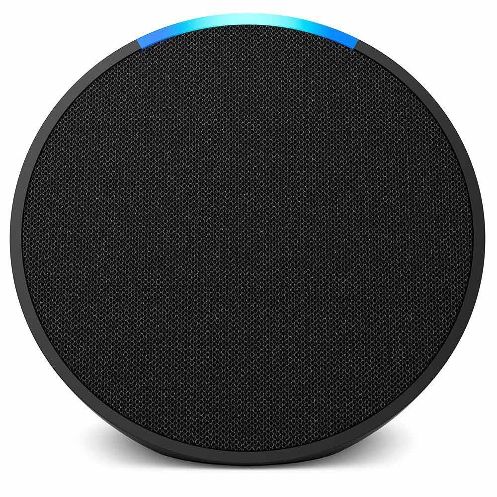 Encontraproduto.com.br - Smart Speaker Bluetooth Amazon Echo Pop Com Alexa Preto - Echopop