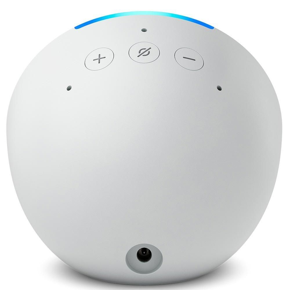 Encontraproduto.com.br - Smart Speaker Bluetooth Amazon Echo Pop Com Alexa Branco - Echopop