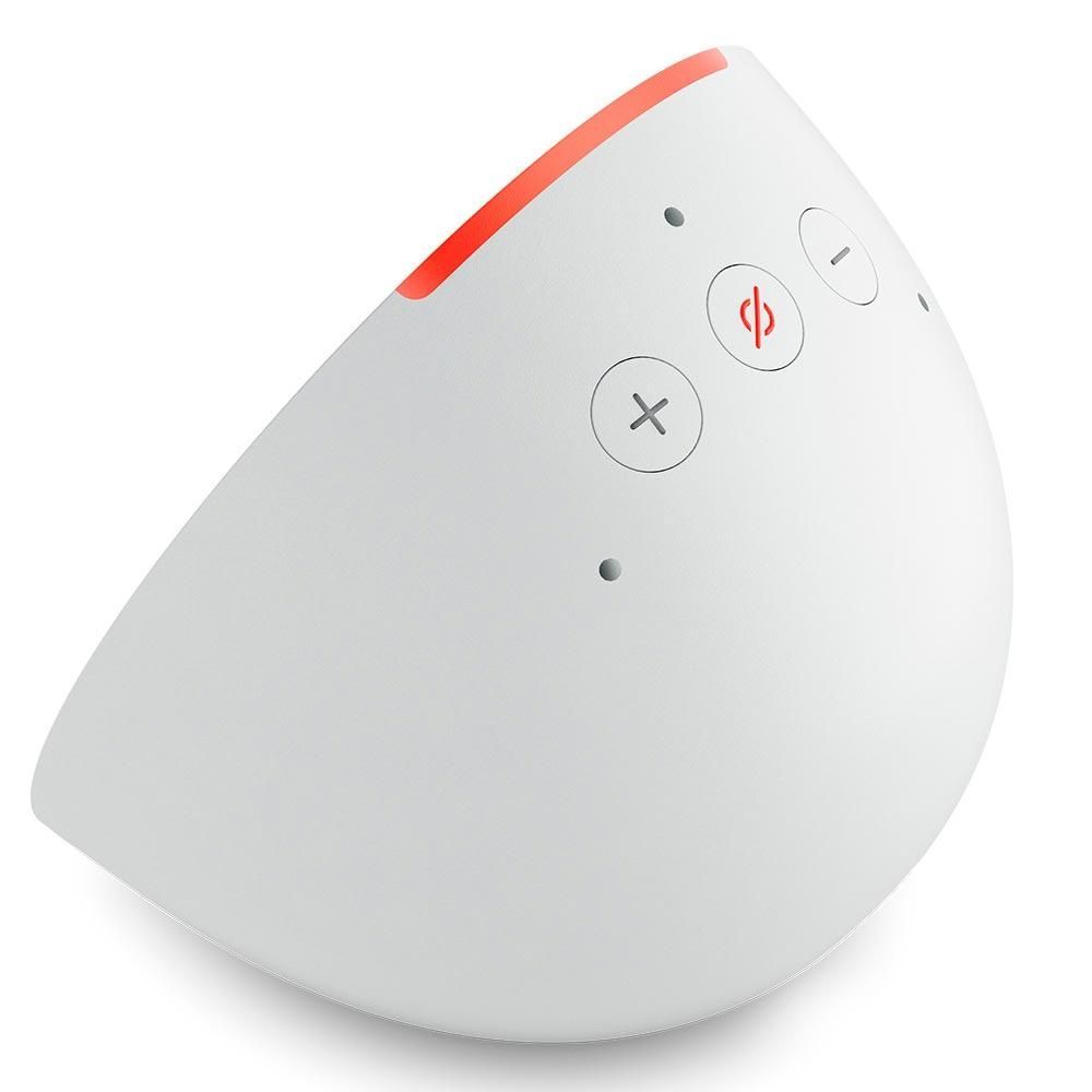 Encontraproduto.com.br - Smart Speaker Bluetooth Amazon Echo Pop Com Alexa Branco - Echopop