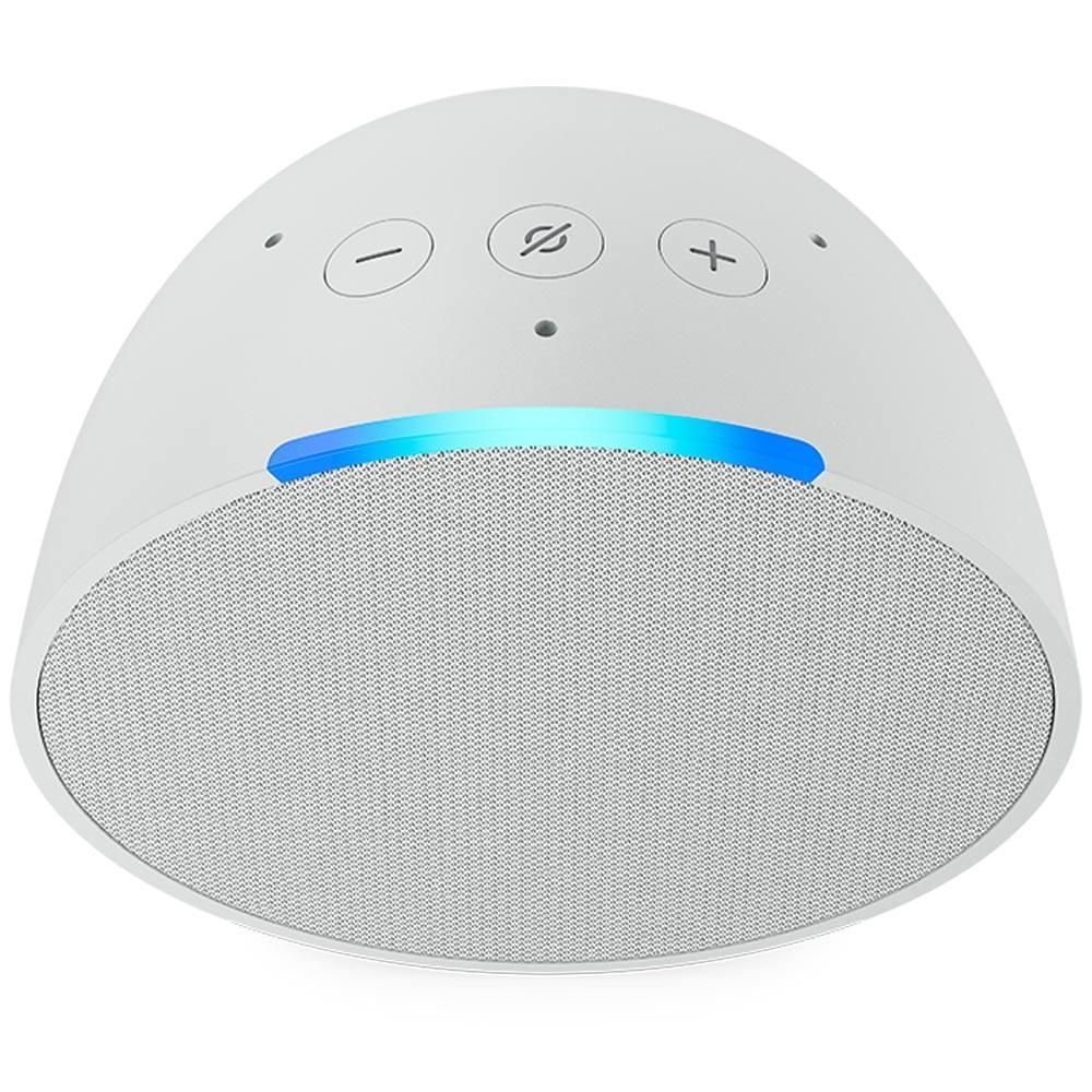 Encontraproduto.com.br - Smart Speaker Bluetooth Amazon Echo Pop Com Alexa Branco - Echopop