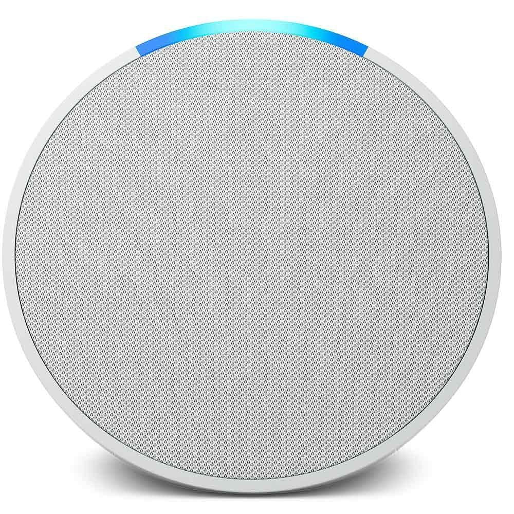 Encontraproduto.com.br - Smart Speaker Bluetooth Amazon Echo Pop Com Alexa Branco - Echopop