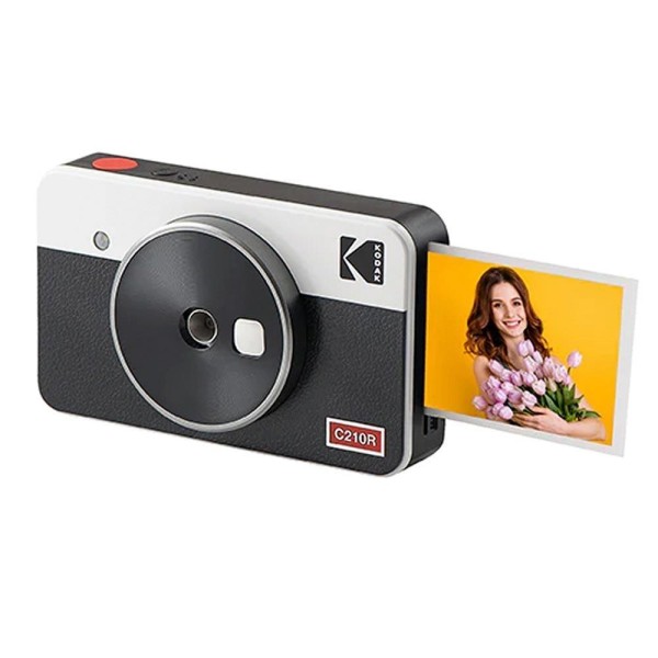 Encontraproduto.com.br - Câmera E Photo Printer Instantânea Mini Shot 2 Retrô Kodak Branca - Pm00s116a0