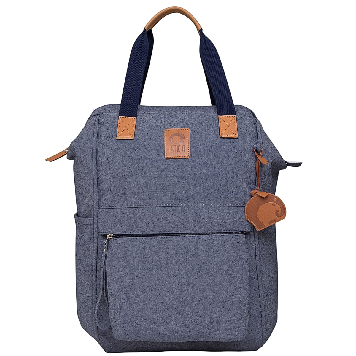 Mochila Maternidade para bebê Comfy Marinho - Little Pi