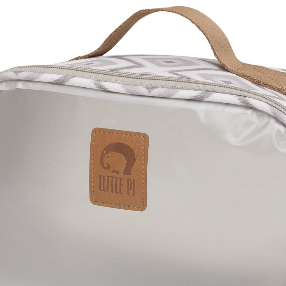 Encontraproduto.com.br - Kit Organizador Bolsa De Maternidade Pirulitando Decor Cor Branco