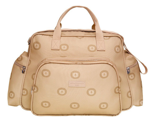 Bolsa de Maternidade Pirulitando Baby Média Leão Caramelo