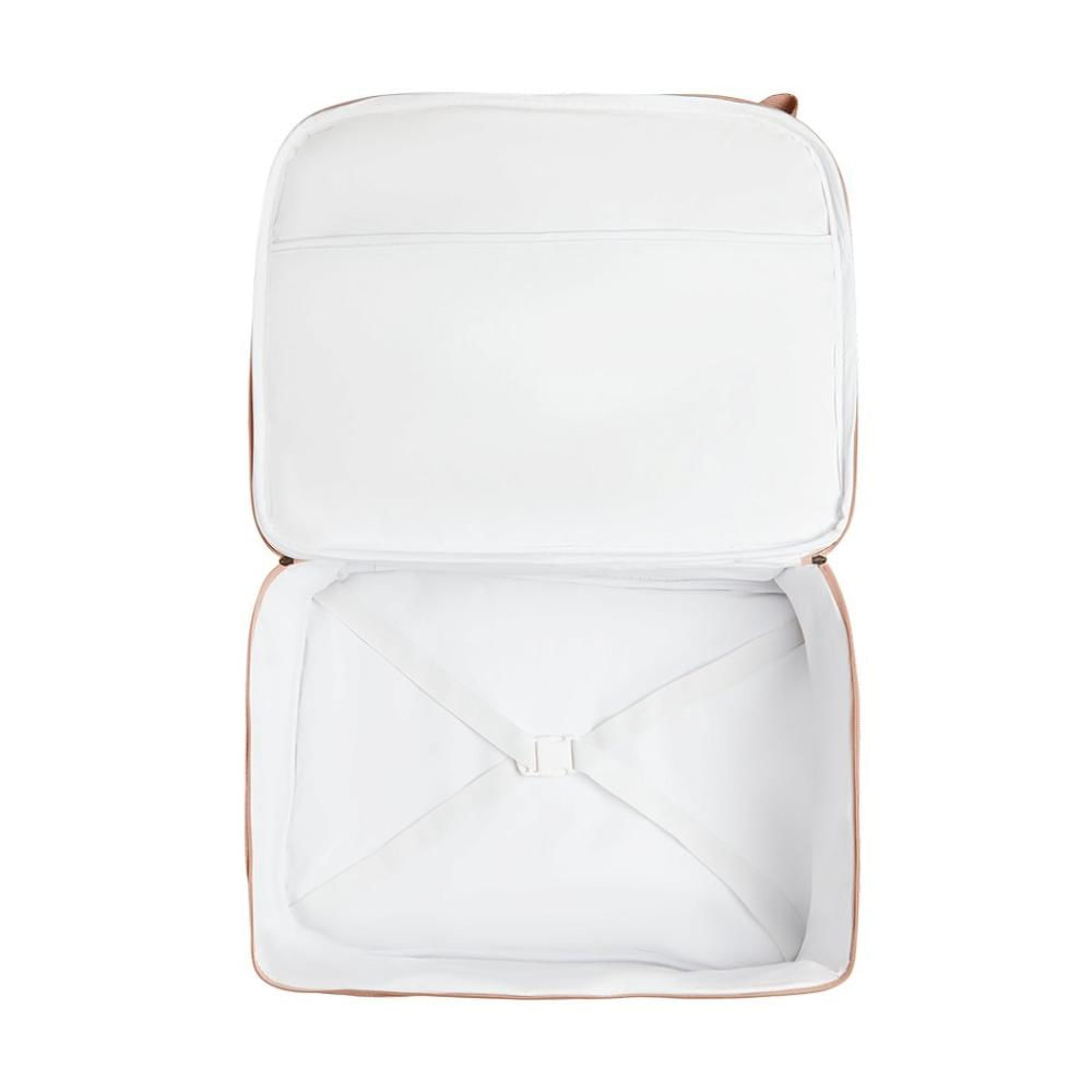 Encontraproduto.com.br - Bolsa de Maternidade Pirulitando Baby Essencial Rosa Mescla
