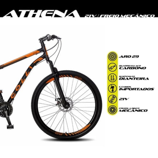 Encontraproduto.com.br - Bicicleta Colli Bike Aro 29 com Freio a Disco e 21 Marchas