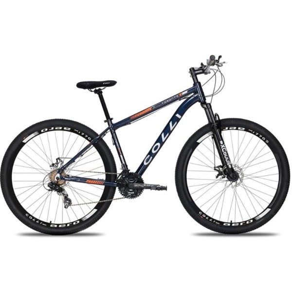 Encontraproduto.com.br - Bicicleta Colli Toronto Aro 29 com Freio á disco - Azul Metálico