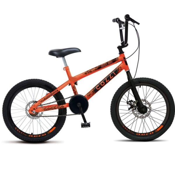 Encontraproduto.com.br - Bicicleta Colli Skill Boy Cross F.disco A.20 21v - 306-12d Laranja