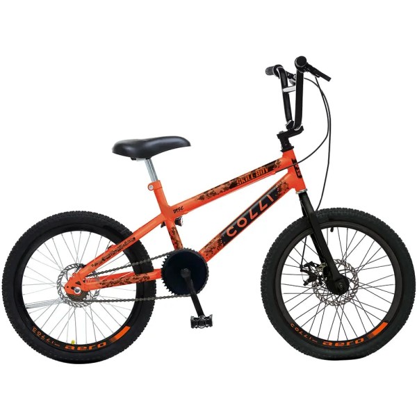Encontraproduto.com.br - Bicicleta Colli Skill Boy Cross F.disco A.20 21v - 306-12d Laranja