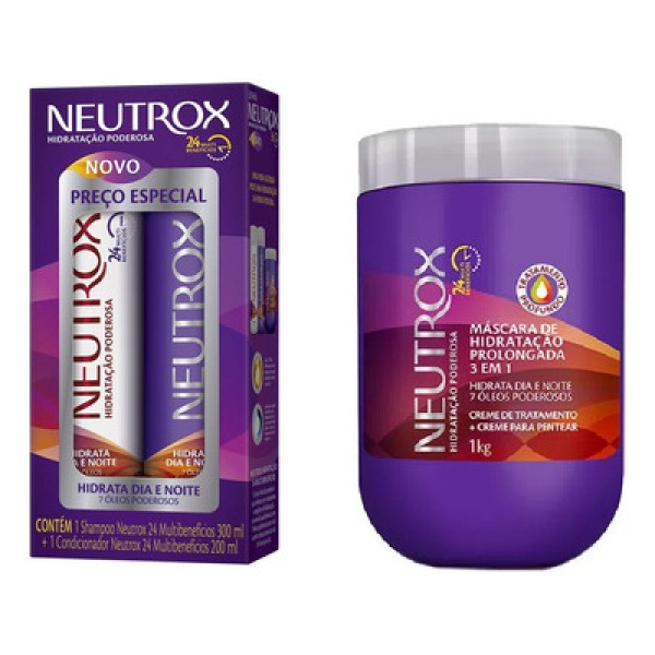 Shampoo Neutrox 300ml 24 Multibeneficios