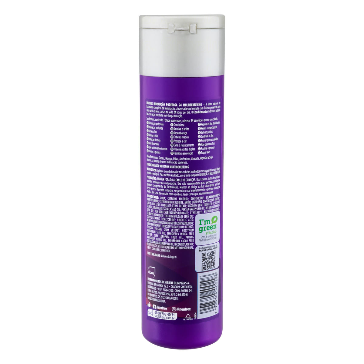 Encontraproduto.com.br - Condicionador Neutrox 300ml 24 Multibeneficios