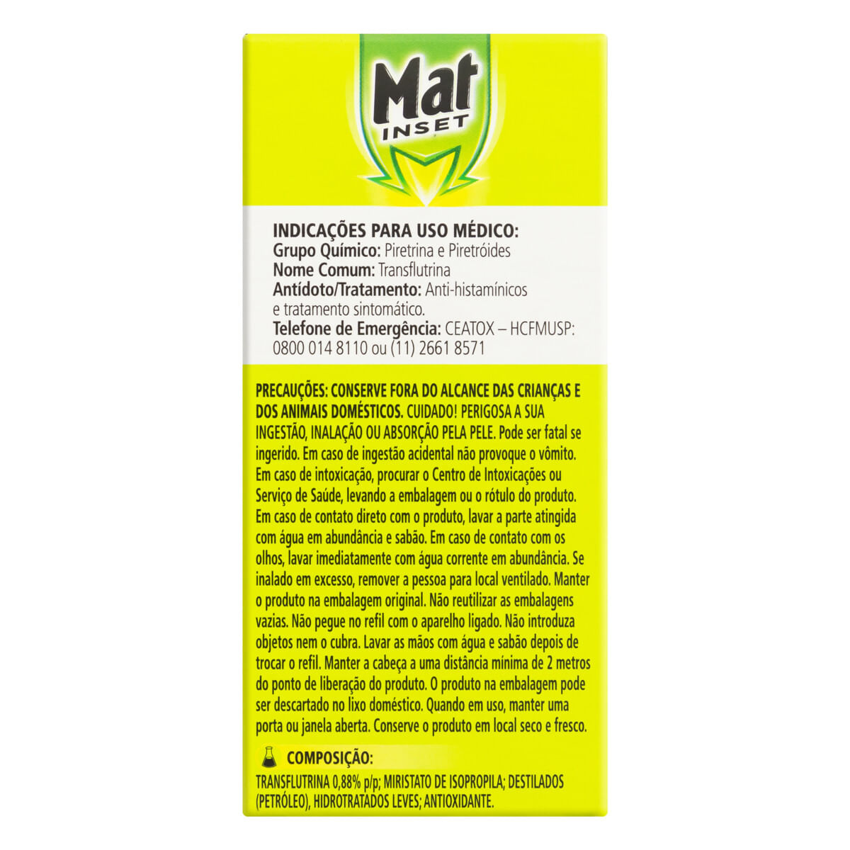 Encontraproduto.com.br - Kit Aparelho Elétrico+Inseticida Líquido Mat Inset 45n 28ml