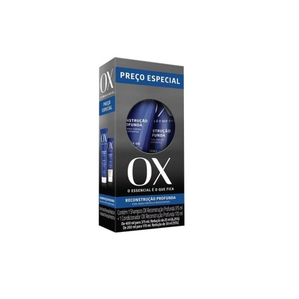 Encontraproduto.com.br - Kit OX Shampoo + Condicionador Restaura