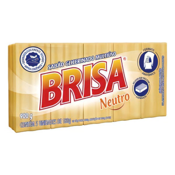 Encontraproduto.com.br - Sabão Barra Brisa Neutro 5x180g