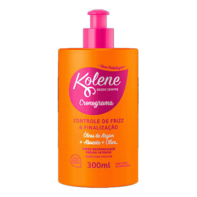 Kit Com 2 Gel Creme Para Pentear Kolene Curvaturas 500ml