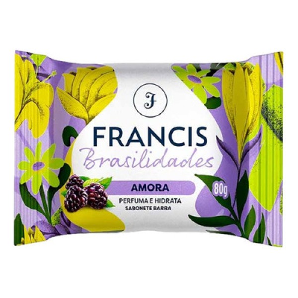 Sabonete em Barra Francis Brasilidades Amora 80g