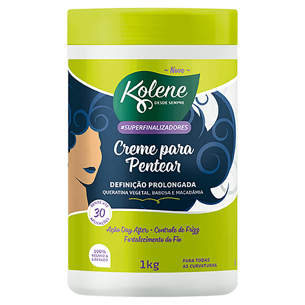 Creme Para Pentear Superfinalizador Kolene 1Kg
