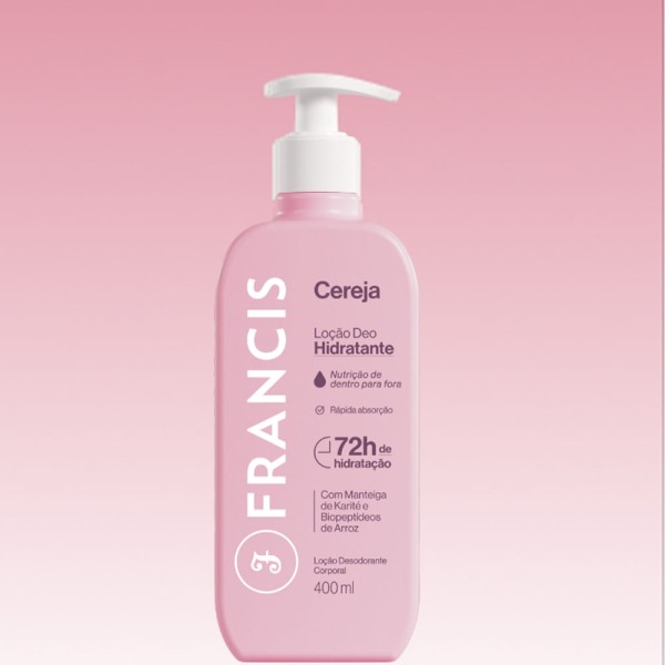Encontraproduto.com.br - Hidratante Cereja Rosa Francis 400ml
